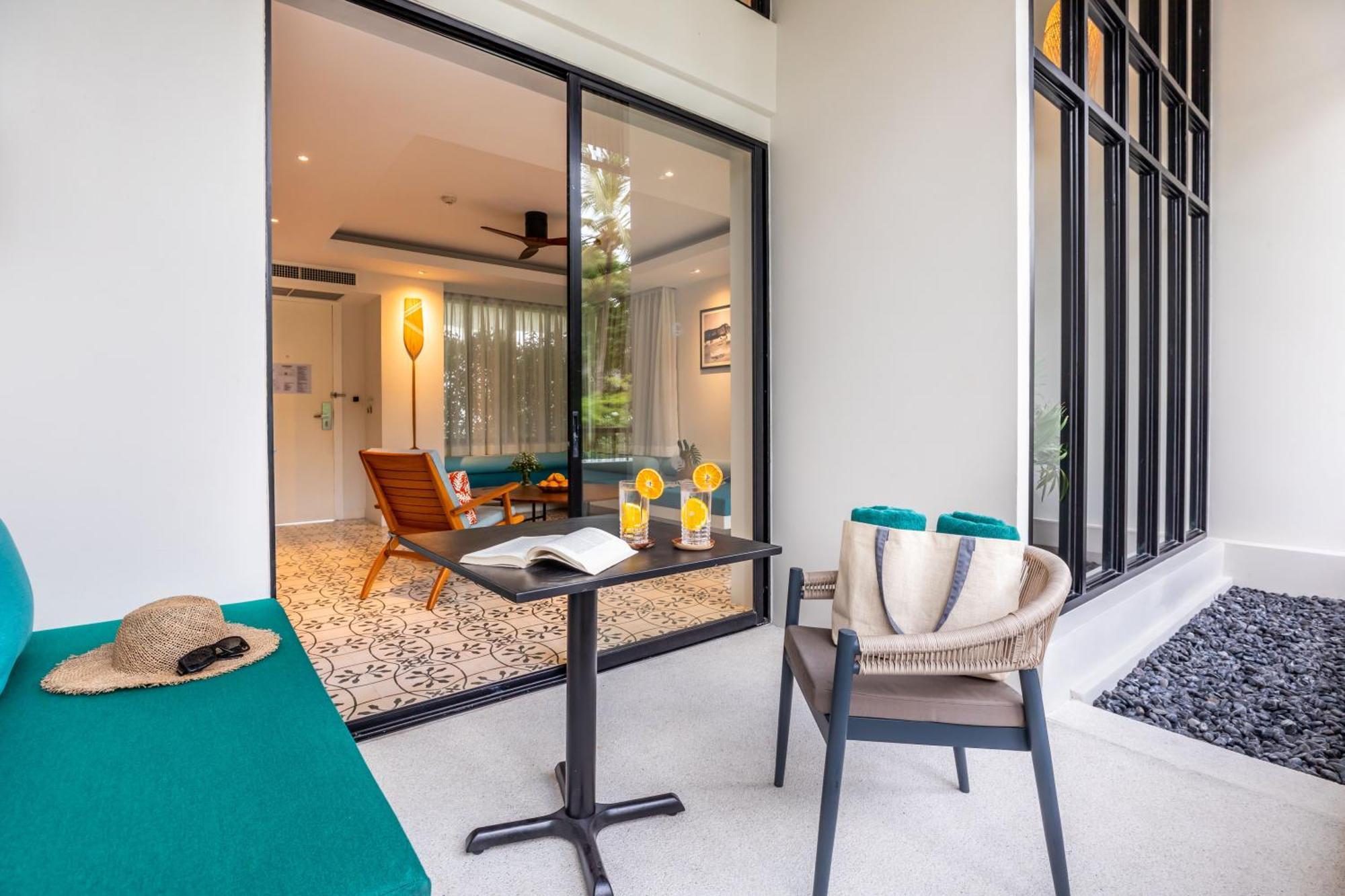 Outrigger Surin Beach Resort - Sha Extra Plus Номер фото A balcony in a hotel room